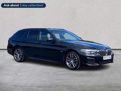 Black Used 2022 BMW 530e M Sport Estate | £24,985 (Good price)