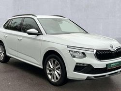 Moon white metallic New 2025 Skoda Kamiq SE SUV | £19,490