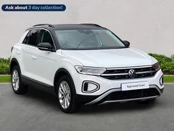 White Used 2023 VW T-Roc Style SUV | £20,111 (Fair price)