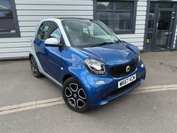 Silver Used 2017 Smart ForTwo Coupé Prime Coupe | £7,995 (Fair price)