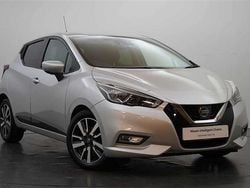 Silver Used 2017 Nissan Micra N-Connecta Hatchback | £7,699 (Fair price)