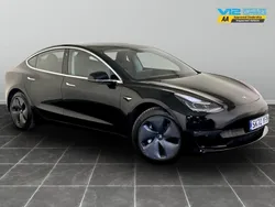 Black Used 2020 Tesla Model 3 Long Range Sedan | £17,595 (Good price)