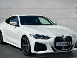 White Used 2022 BMW 420 M Sport Coupe | £26,795 (Good price)