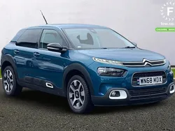 Blue Used 2018 Citroën C4 Cactus Flair Hatchback | £9,699 (Fair price)