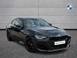 Black sapphire metallic paint Used 2023 BMW 220 M Sport Coupe | £30,890 (Fair price)