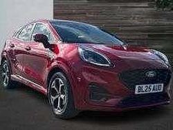 Red Used 2025 Ford Puma Gen-E ST-Line SUV | £21,690 (Expensive)