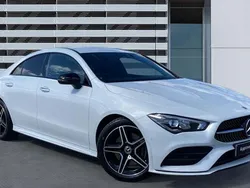 White Used 2022 Mercedes CLA220 AMG Line Premium Sedan | £26,877 (Fair price)
