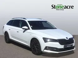 White Used 2023 Skoda Superb LAURIN & KLEMENT Estate | £29,000 (A bit pricey)
