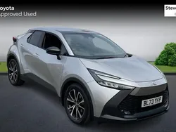 Silver Used 2024 Toyota C-HR Design SUV | £27,408 (Fair price)