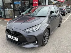 Grey Used 2021 Toyota Yaris Design Hatchback | £15,299 (Fair price)