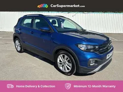 Blue Used 2022 VW T-Cross SE SUV | £13,197 (Good price)