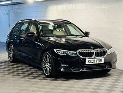 Black Used 2021 BMW 330e Sport Line Estate | £11,989 (Fair price)