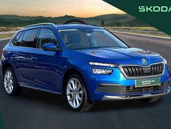 Race blue metallic Used 2021 Skoda 110 R SE L Estate | £12,800 (Good price)