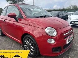 Red Used 2015 Fiat 500 S Hatchback | £4,695 (Good price)