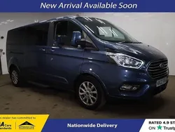 Blue Used 2022 Ford Tourneo Custom Titanium MPV | £29,500 (Expensive)