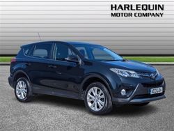 Black Used 2013 Toyota RAV4 SUV | £5,299 (Fair price)