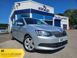 Silver Used 2017 Skoda Fabia SE Hatchback | £7,498 (Fair price)