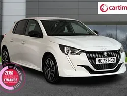 White Used 2023 Peugeot 208 Allure+ Hatchback | £15,250 (Fair price)
