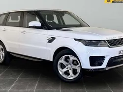 White Used 2021 Land Rover Range Rover Sport HSE SUV | £31,995 (Super price)