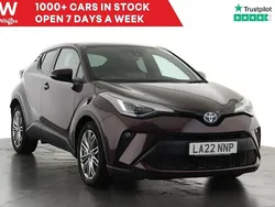 Mauve/purple Used 2022 Toyota C-HR SUV | £20,499 (Fair price)