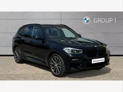 Black Used 2020 BMW X3 M Sport SUV | £29,995 (Expensive)