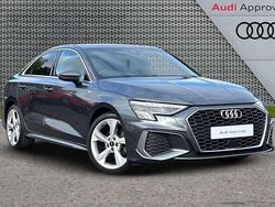Grey Used 2022 Audi A3 S-Line Sedan | £20,263 (Fair price)