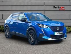 Blue Used 2023 Peugeot e-2008 Active+ SUV | £13,995 (Good price)