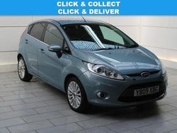 Blue Used 2009 Ford Fiesta Titanium Hatchback | £2,500 (Good price)