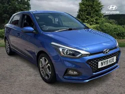 Blue Used 2019 Hyundai i20 Premium Hatchback | £10,295 (Fair price)