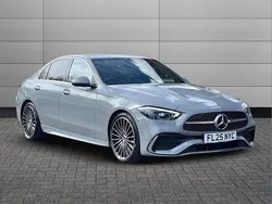 Grey Used 2025 Mercedes C200 AMG Line Premium Plus Sedan | £41,595