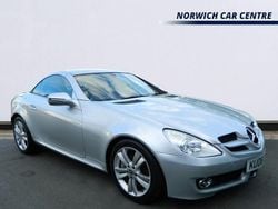 Silver Used 2008 Mercedes SLK350 Cabriolet | £5,495 (Fair price)
