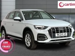 White Used 2021 Audi Q5 Sport SUV | £33,119 (Expensive)