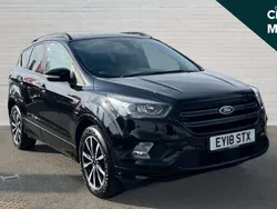 Black Used 2018 Ford Kuga ST-Line SUV | £13,242 (Fair price)