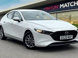 White Used 2020 Mazda 3 Hatchback | £12,890 (Good price)