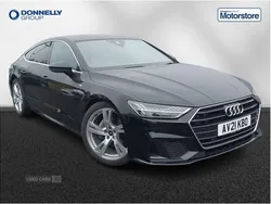 Black Used 2021 Audi A7 S-Line Hatchback | £26,490 (Good price)