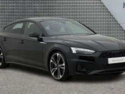 Black Used 2022 Audi A5 Sportback Black Edition Hatchback | £29,650 (Expensive)
