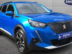 Blue Used 2021 Peugeot 2008 Allure Premium SUV | £13,186 (Fair price)