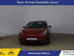 Red Used 2019 Tesla Model 3 Long Range Sedan | £16,000 (Fair price)