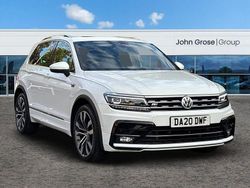 White Used 2020 VW Tiguan R-line SUV | £22,995 (Fair price)
