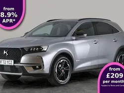 Grey Used 2021 DS Automobiles DS7 Crossback Performance Line Plus SUV | £15,318 (Fair price)