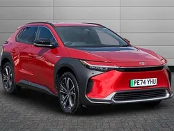 Scarlet flare Used 2024 Toyota bZ4X SUV | £27,050 (Super price)