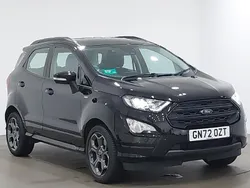 Black Used 2022 Ford Ecosport ST-Line SUV | £12,798 (Expensive)