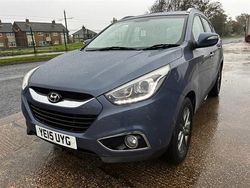 Blue Used 2015 Hyundai ix35 SE SUV | £5,495 (Fair price)