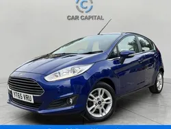 Blue Used 2015 Ford Fiesta Zetec Hatchback | £4,998 (Good price)