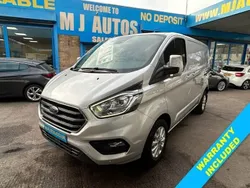Silver Used 2021 Ford Transit Custom Limited Van | £14,495
