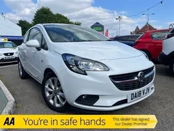 White Used 2018 Vauxhall Corsa Hatchback | £6,999 (Fair price)