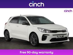 White Used 2021 Kia Rio 4 Hatchback | £13,499 (Fair price)