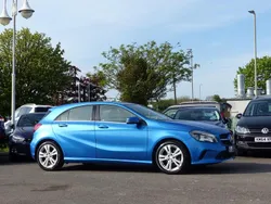 South seas blue Used 2016 Mercedes A180 Sport Hatchback | £13,975 (A bit pricey)