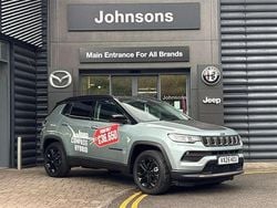 Blue New 2025 Jeep Compass SUV | £26,990 (A bit pricey)