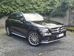 Black Used 2017 Mercedes GLC250 AMG Line Premium Estate | £19,490 (Fair price)